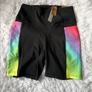 PINK biker shorts